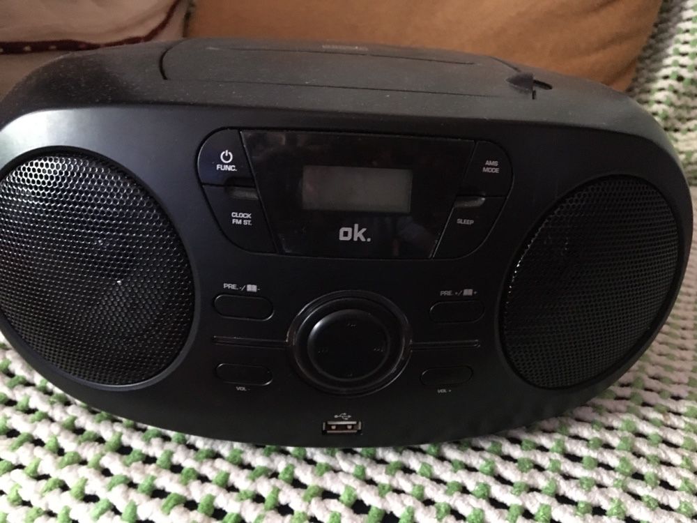 Radio portatil com cd e pen