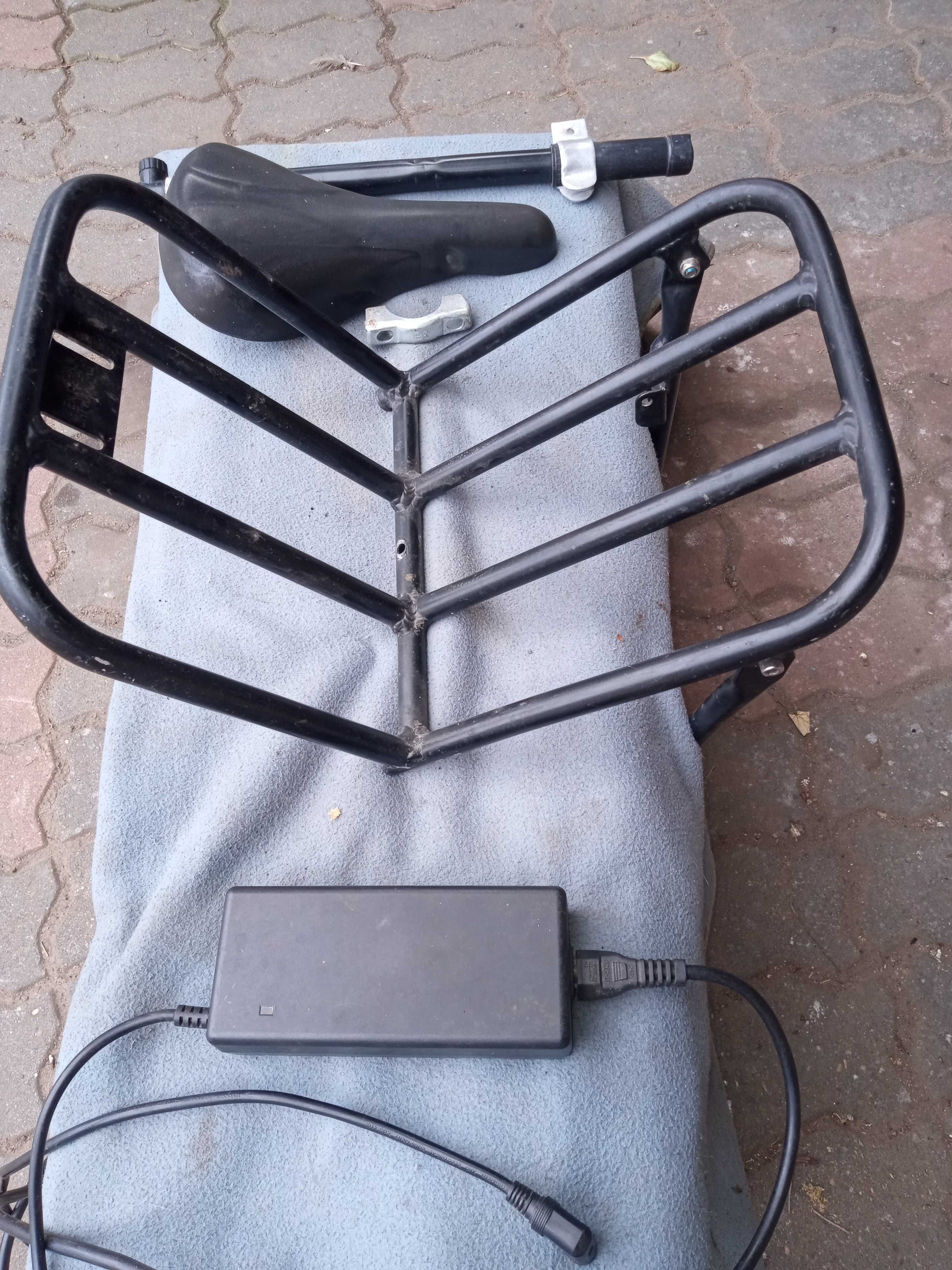 Rower elektryczny męski retro Peugeot