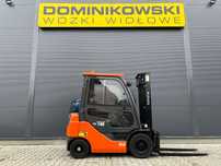 Toyota 02-8FGF18  wózek widłowy 2013R. LPG duplex WYNAJEM SPRZEDAŻ SERWIS