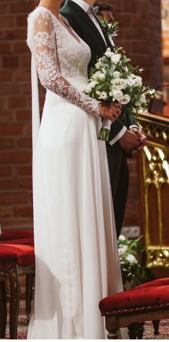Suknia ślubna Sylwia Kopczyńska, rozmiar 38