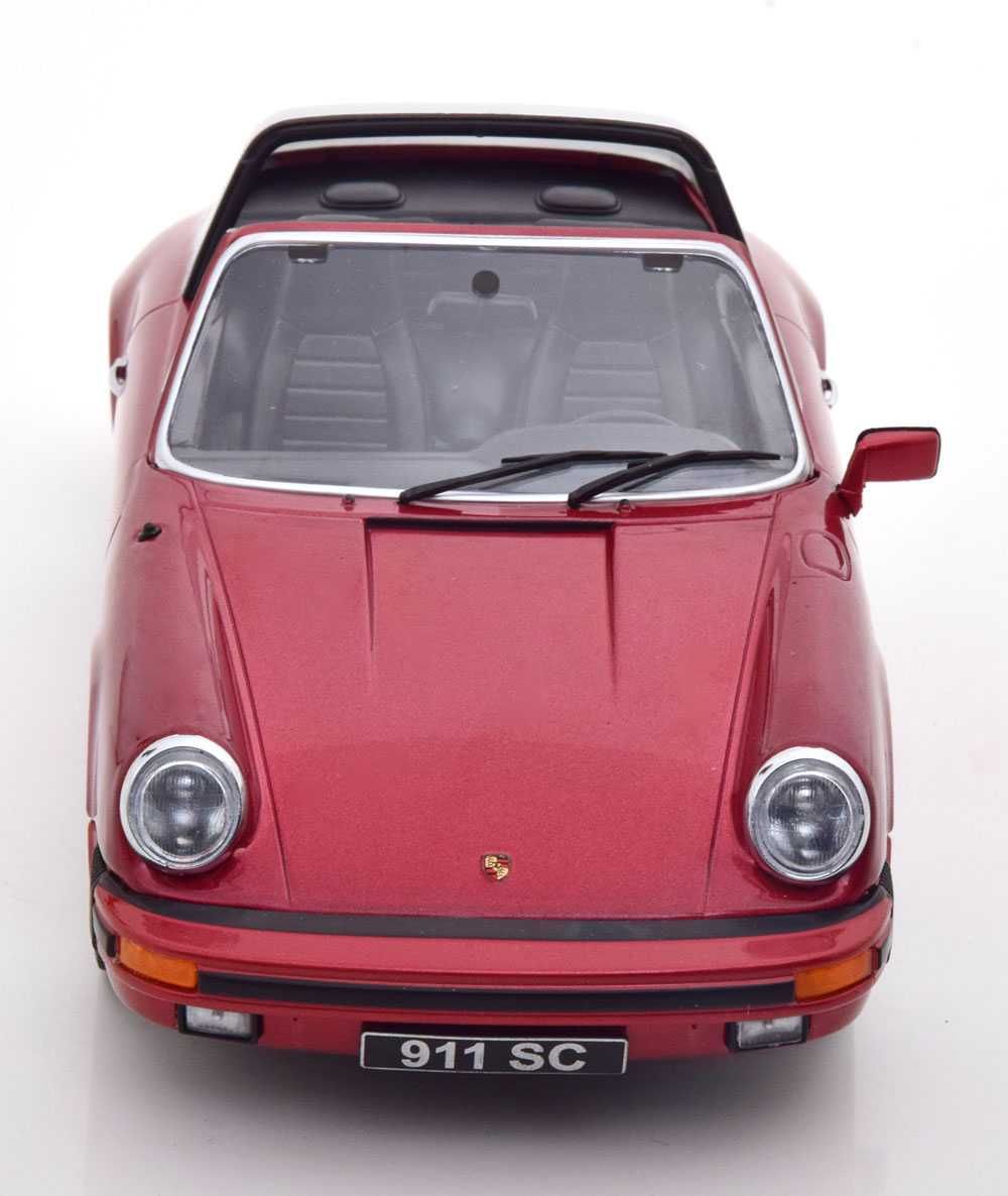 Model 1:18 KK-Scale Porsche 911 SC Targa 1978 red metallic