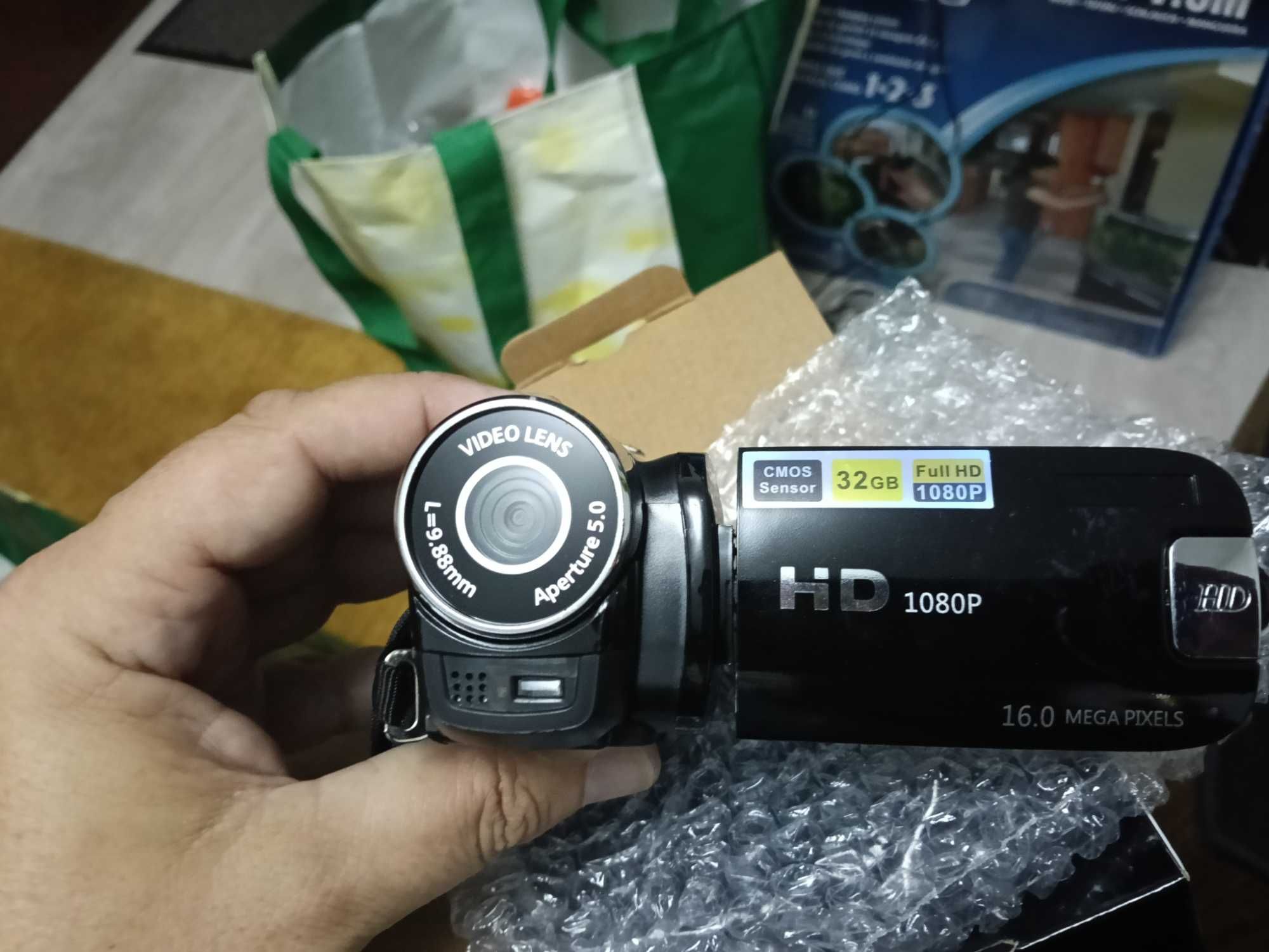 Camera Filmar compacta HD 1080p