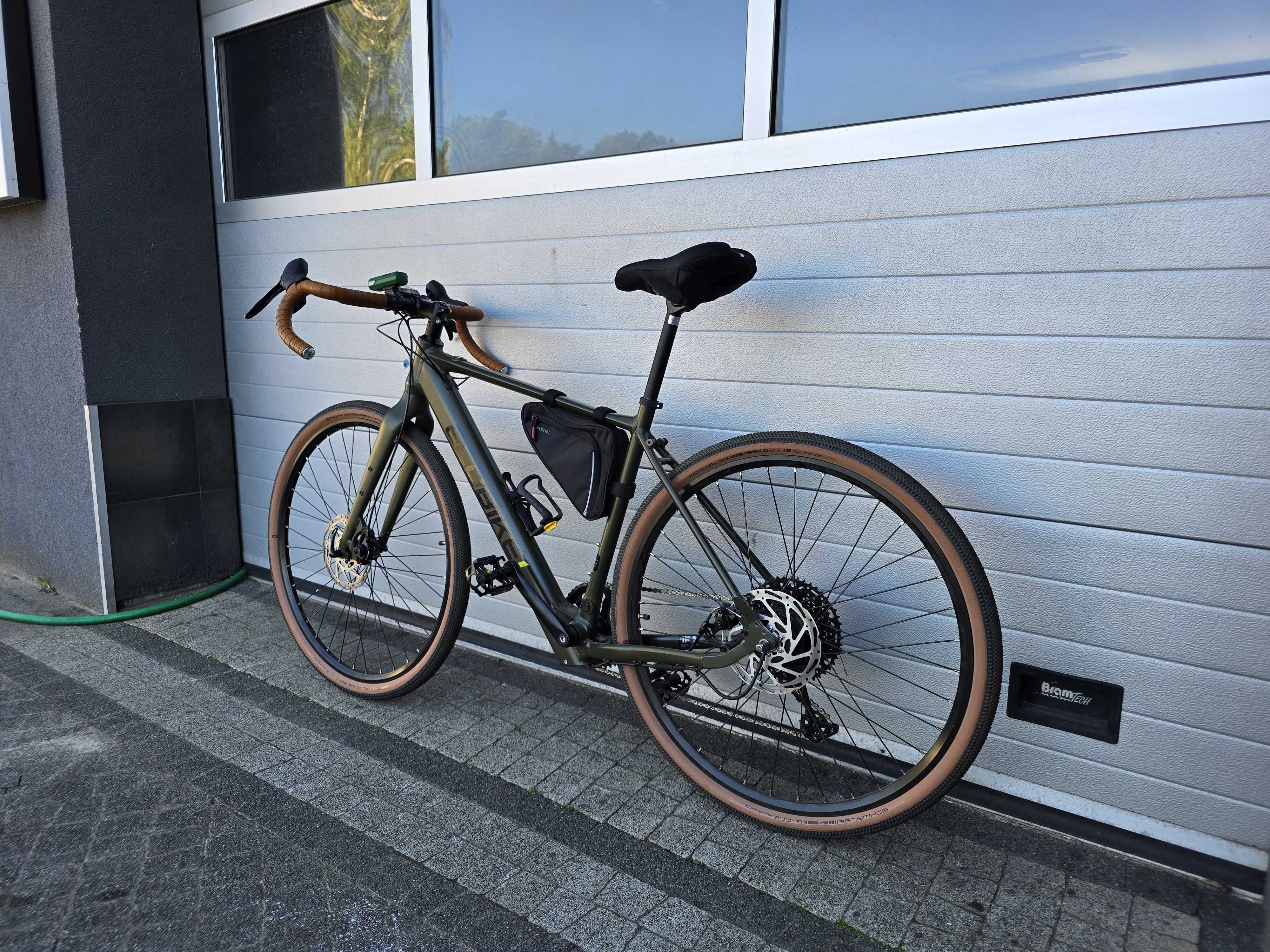 Ecobike Forest - Lekki rower elektryczny gravel jak nowy!