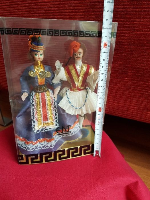 Lalki ludowe, w stroju ludowym stroje ludowe Grecja, greg greczynka