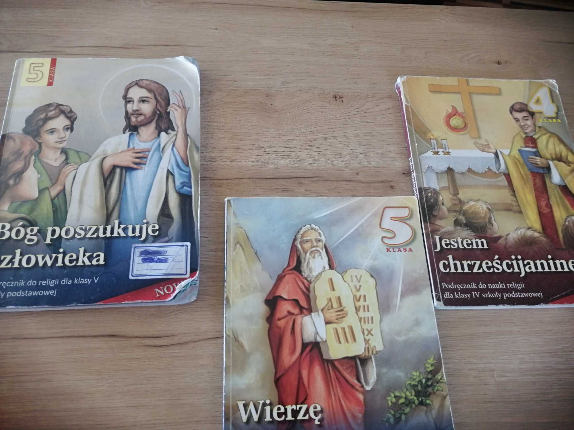 Książki, podręczniki do religii kl 2,3,4,5 szkoła podstawowa