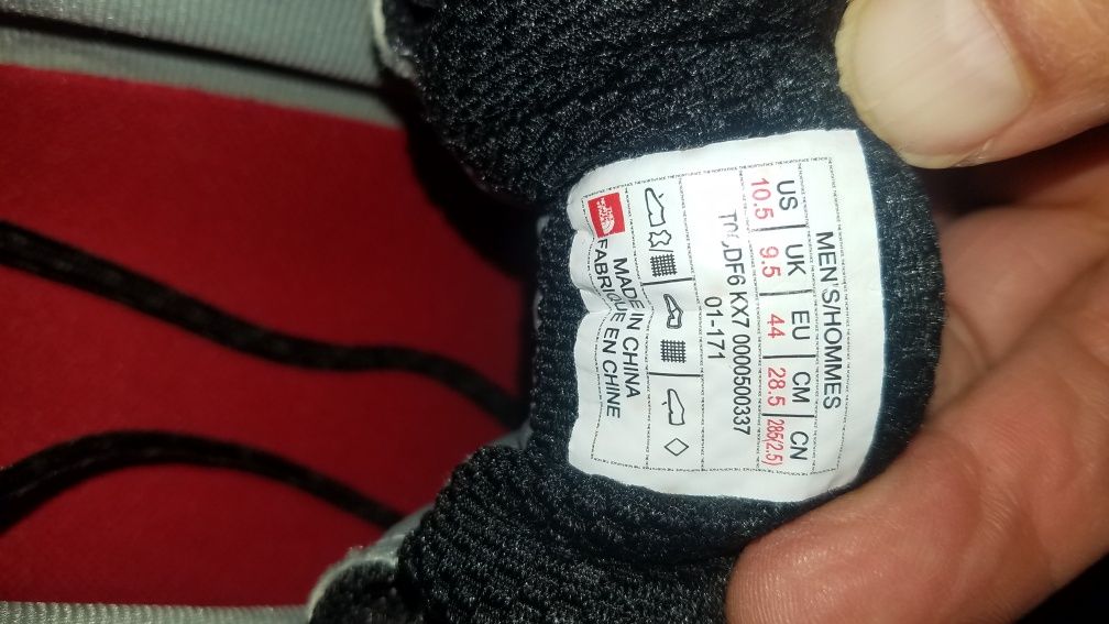 Buty trekkingowe THE NORTH FACE HEDGEHOG HIKE GTX Gore-Tex 28,5cm Nowe