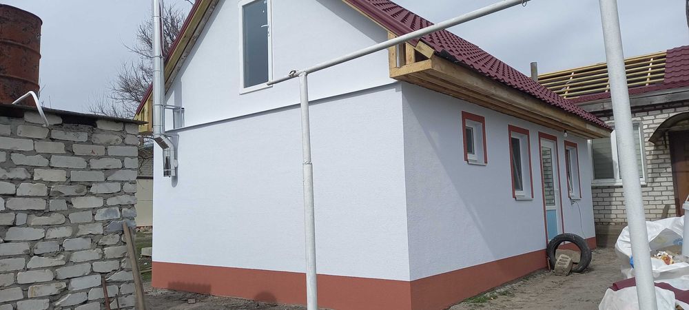 Покраска фасада домов, квартир, зданий, общественных помещений