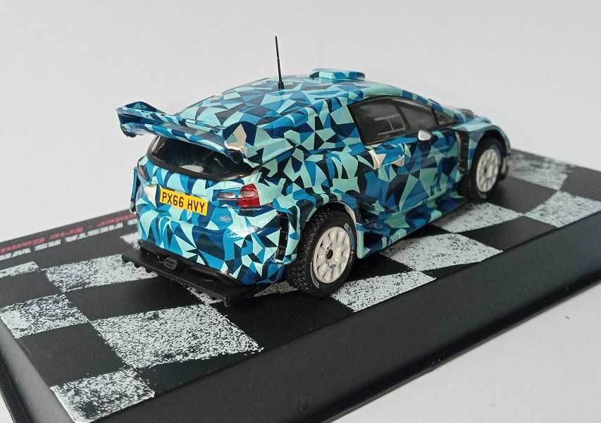 FORD FIESTA RS WRC PRE-SEASION 2017 Ott Tanak Rally Cars 1:43