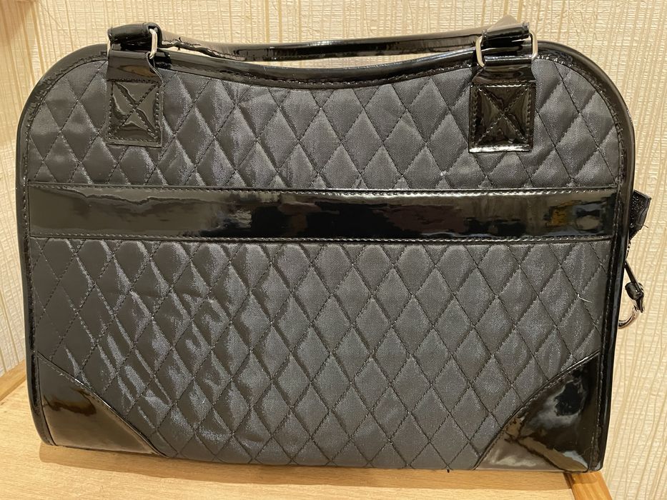 Сумка-переноска для собак-котов Trixie Amina 18 х 29 х 37 см Чорна