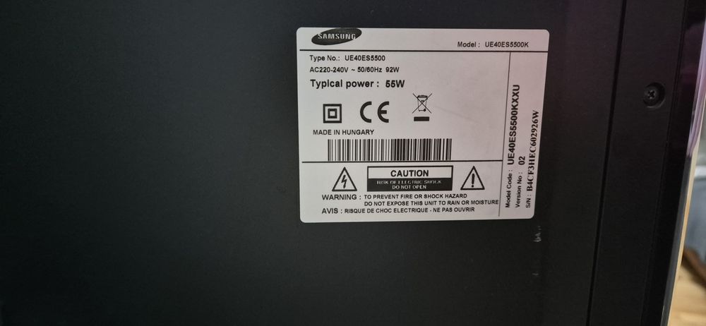 Telewizor Samsung 40 cali