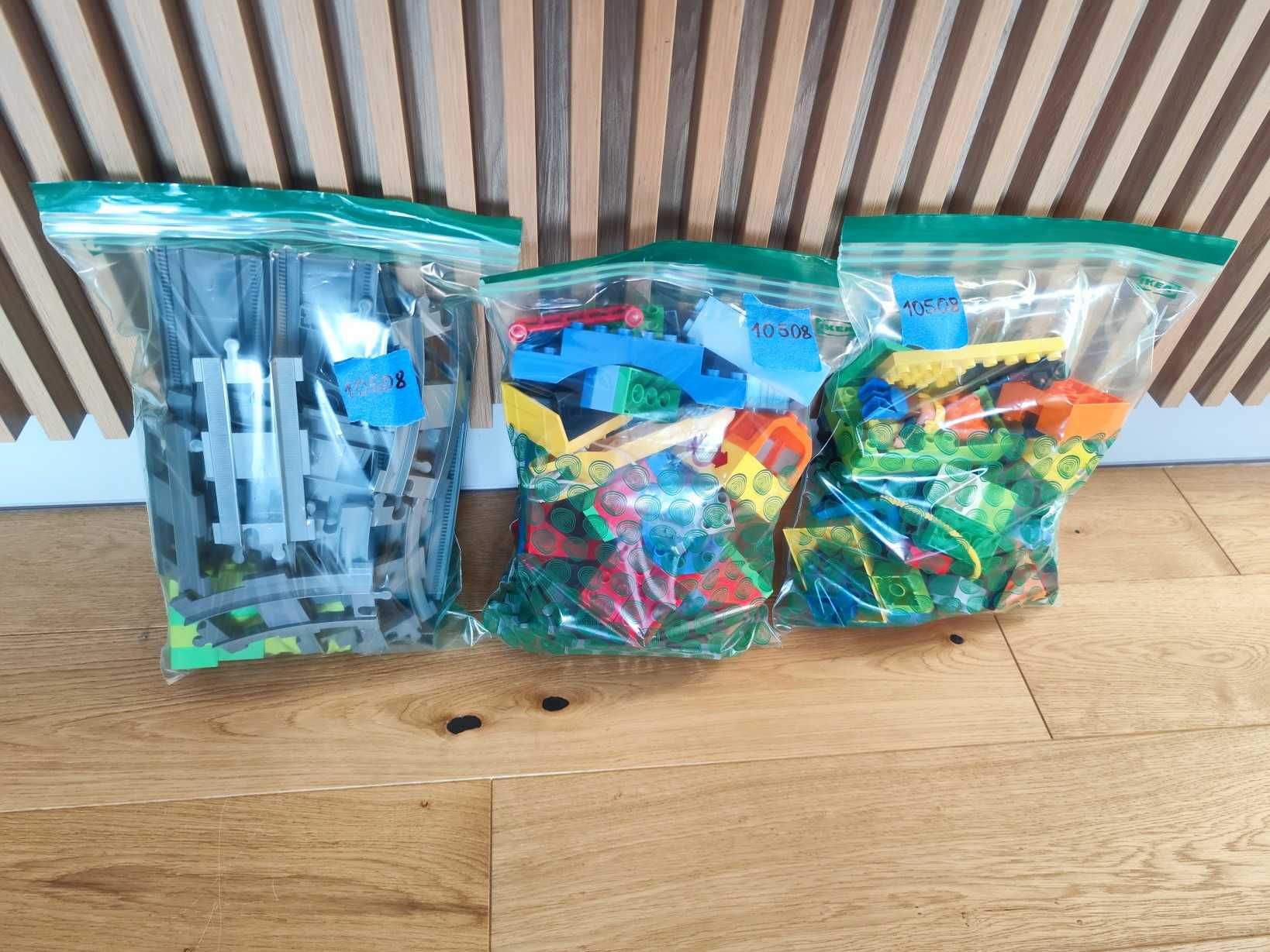 LEGO DUPLO 10507 Mój pierwszy pociąg + 10508 Pociąg - Zestaw Deluxe