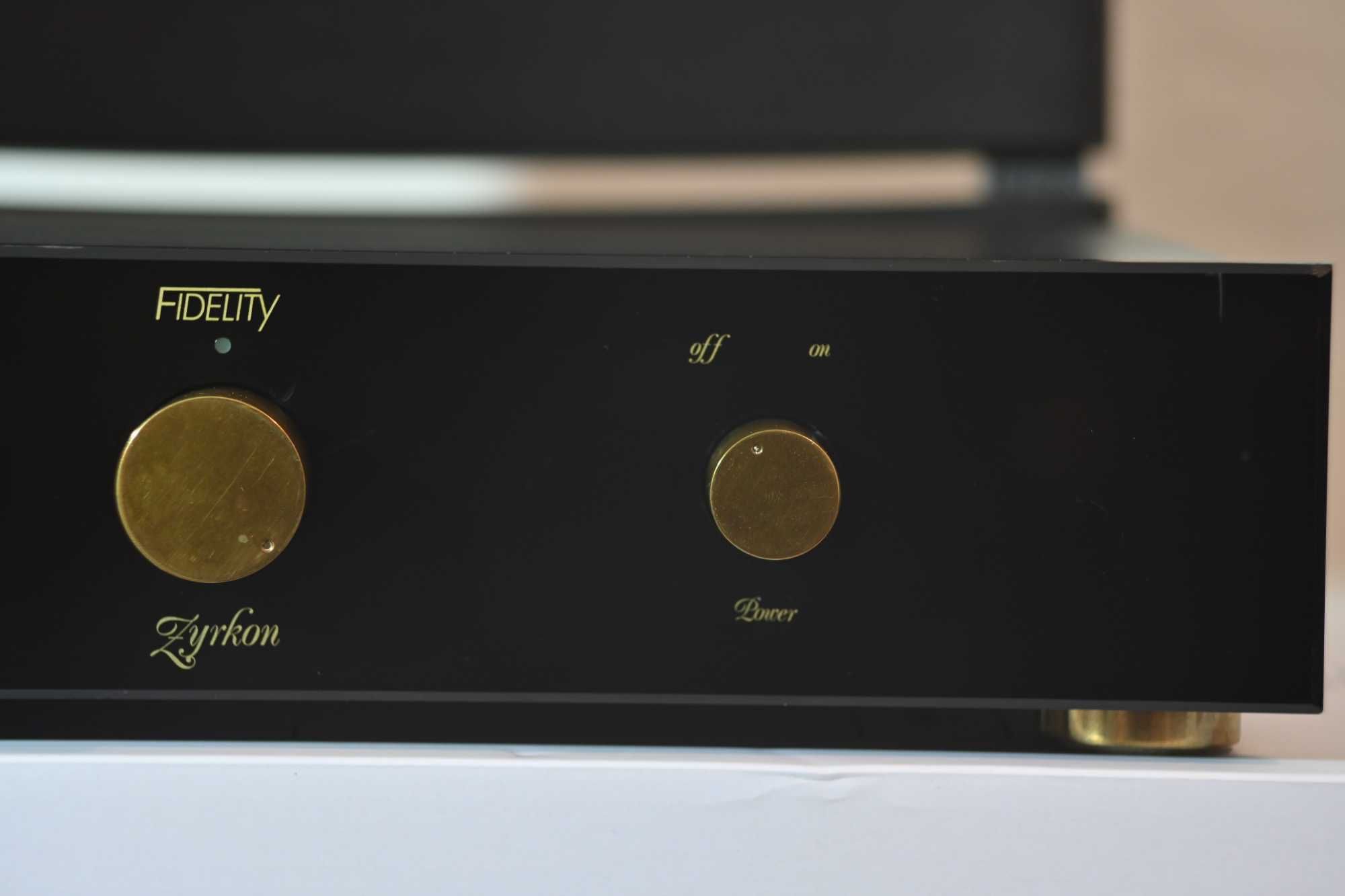 FIDELITY ZYRKON - phono mm, 100% org. Super Stan i Unikat  ! ! !