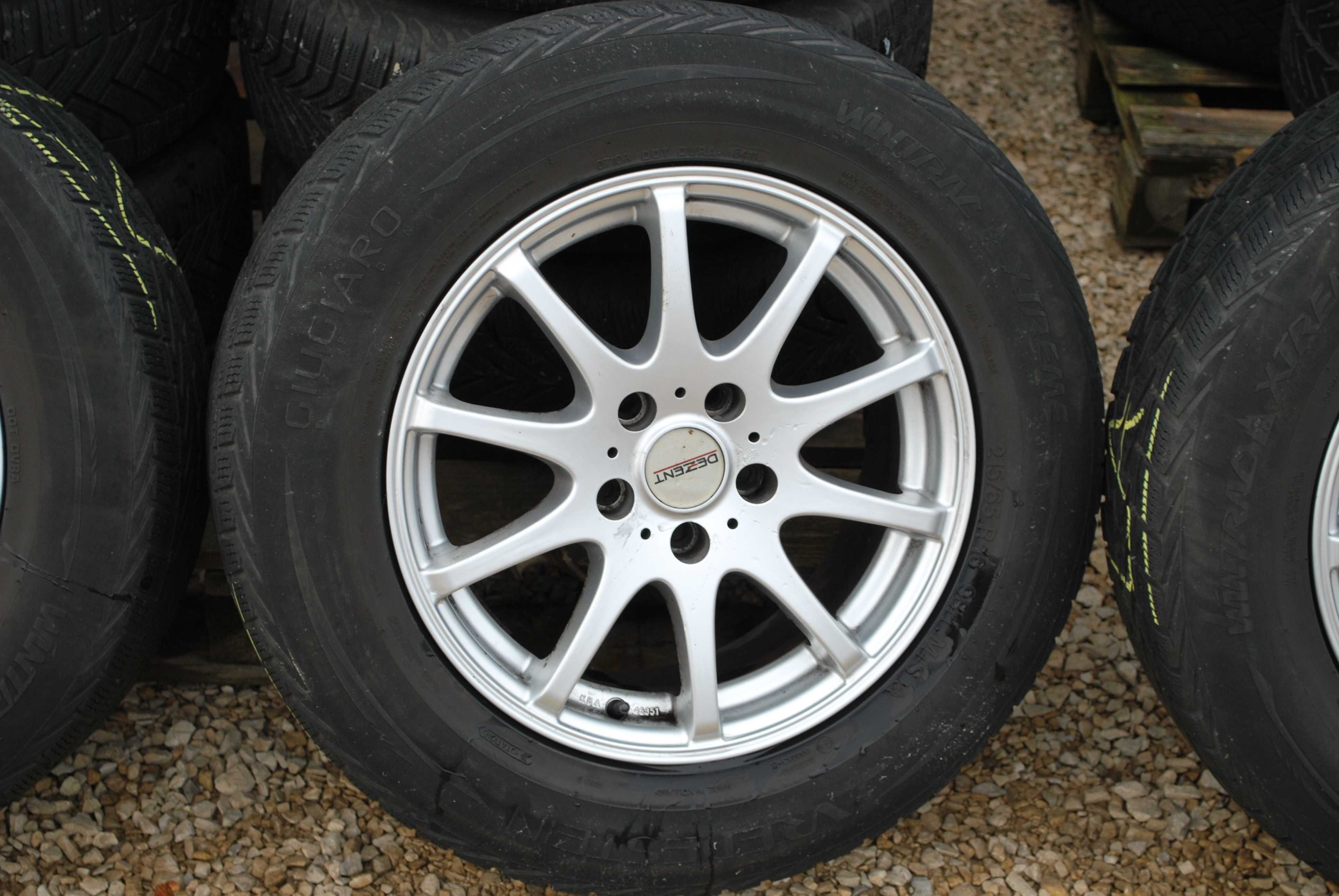 Koła 215/65/R16 5x112 Alufelgi + opony zimowe VW Sharan Tiguan