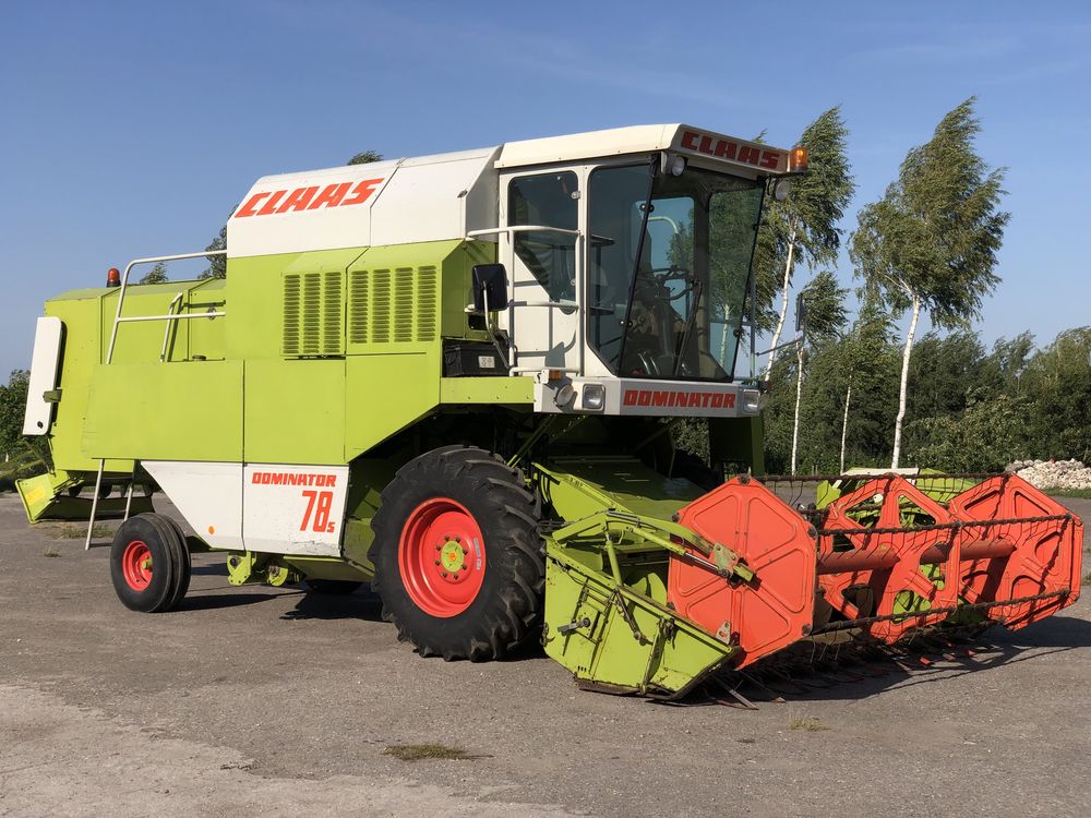 Комбайн claas dominator 78s 3D шумахер
