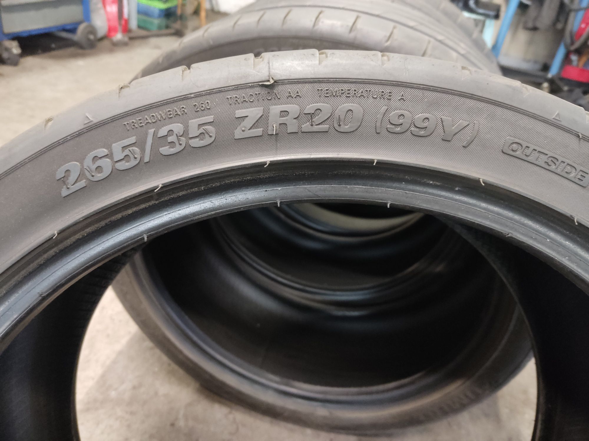 Opony letnie 265/35/20 Kumho Ecsta komplet