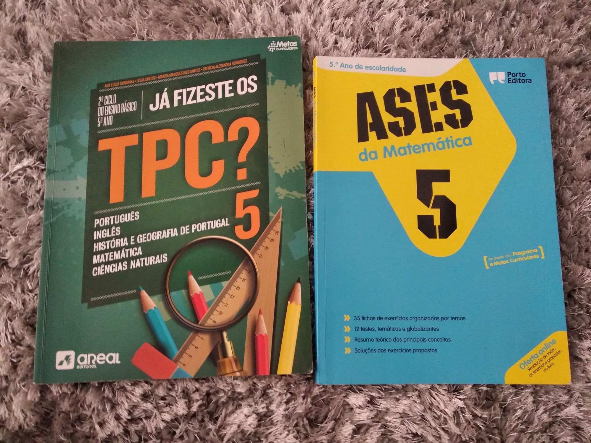 Livros Revisões/ Exames/Férias 1-2-3-4-5 ano