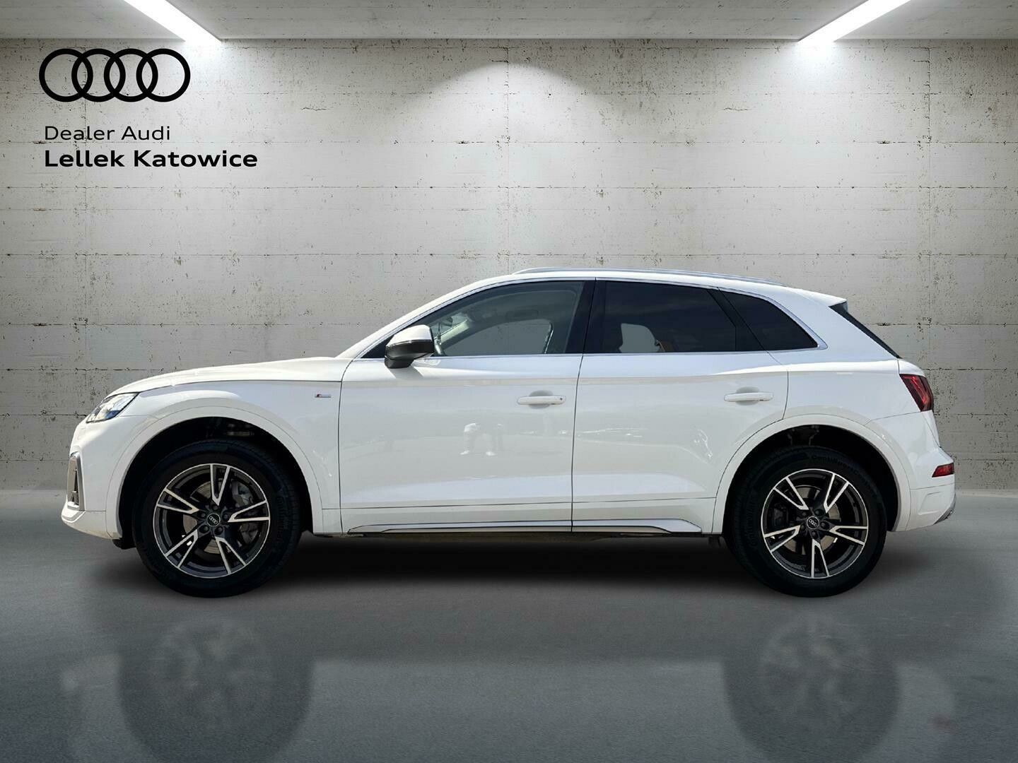 Audi Q5 S-Line Quattro, Side Assist, Matrix, Alcantara, Salon Polska