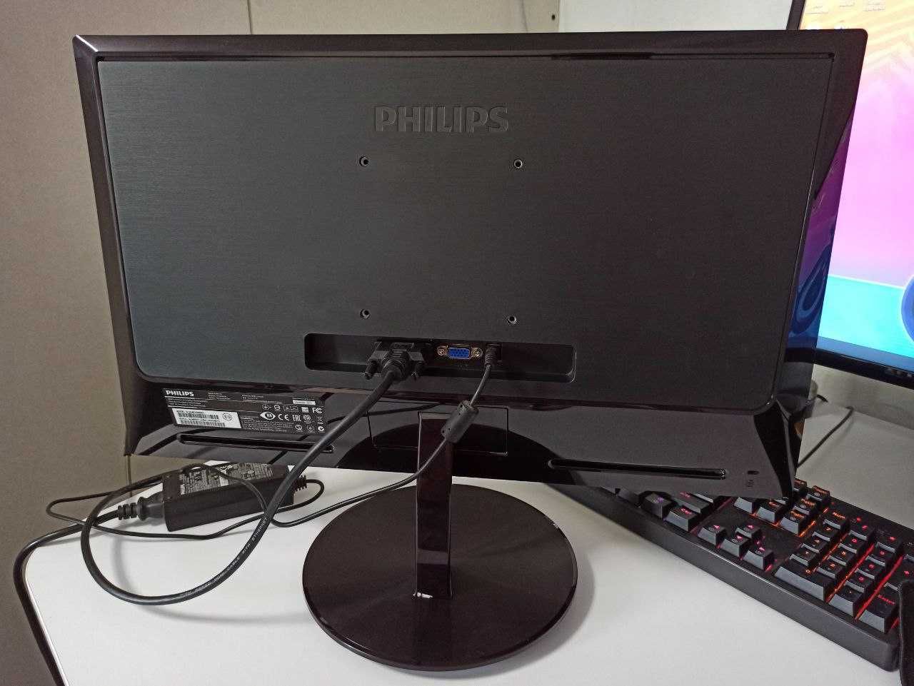 Монітор 21.5" Philips 224E5QSB IPS  Для ігор та навчання. Гарний стан!