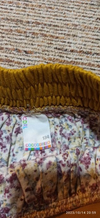 Spódnica Coccodrillo 134 jesienne kolory bdb