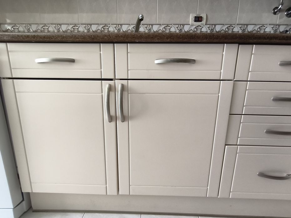 Cozinha branco cru