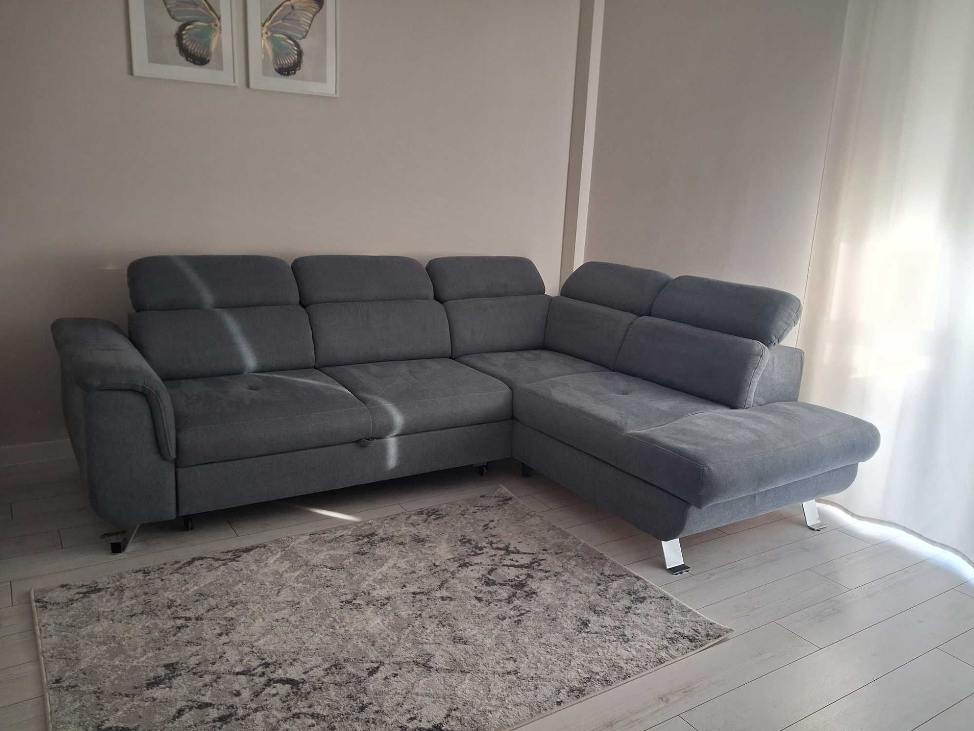 Naroznik z funkcją spania 250x200 cm