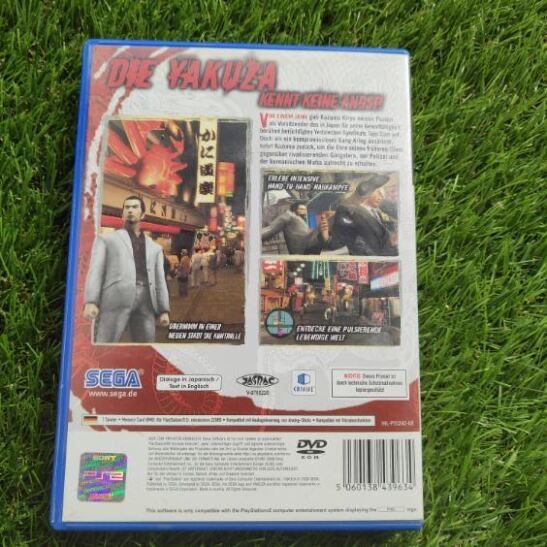 Gra Ps2: Yakuza 2. Angielska wersja językowa. Bardzo dobry stan