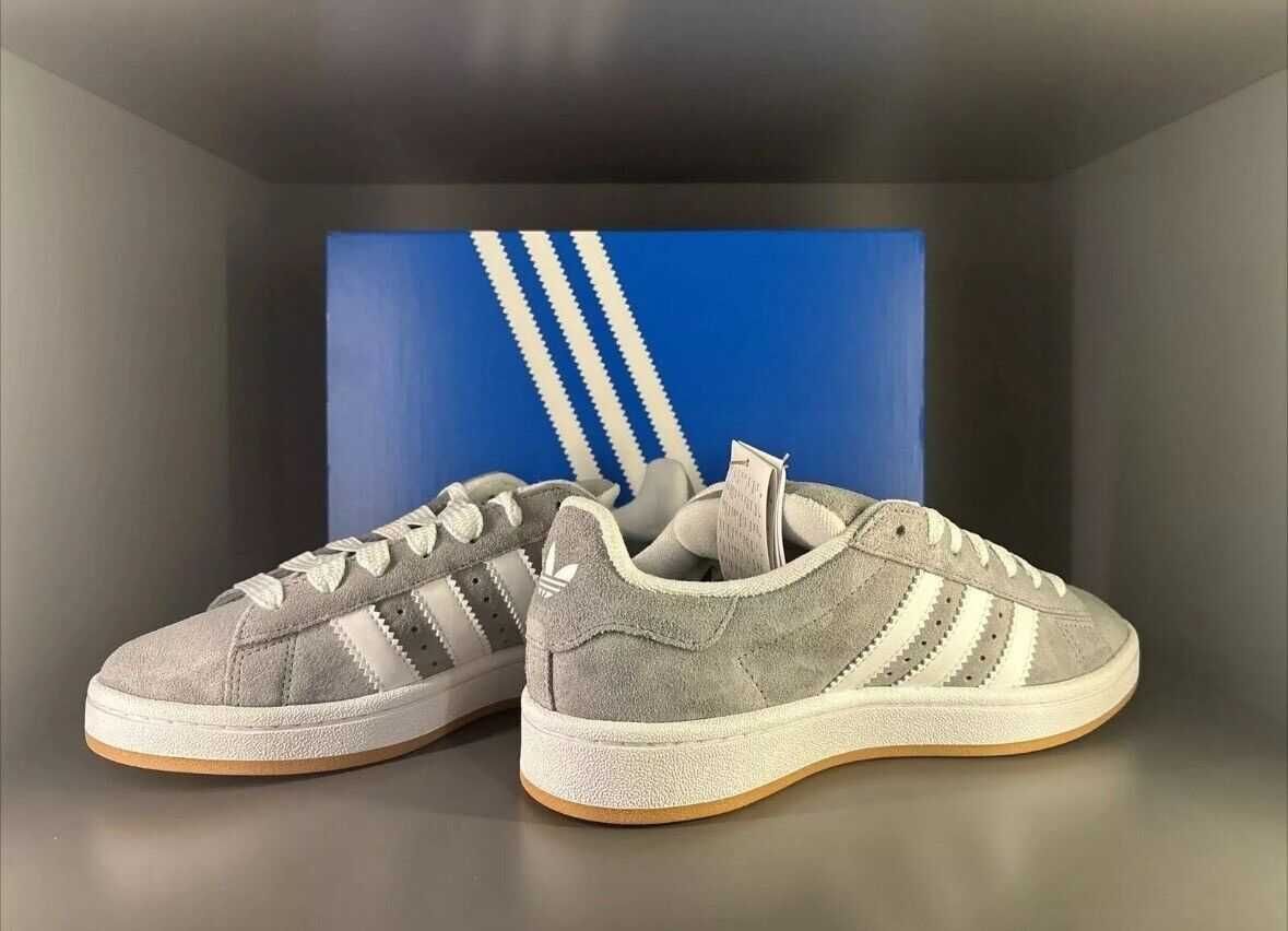 Goma Adidas Originals Campus 00s J (GS) Gris Blanco 38