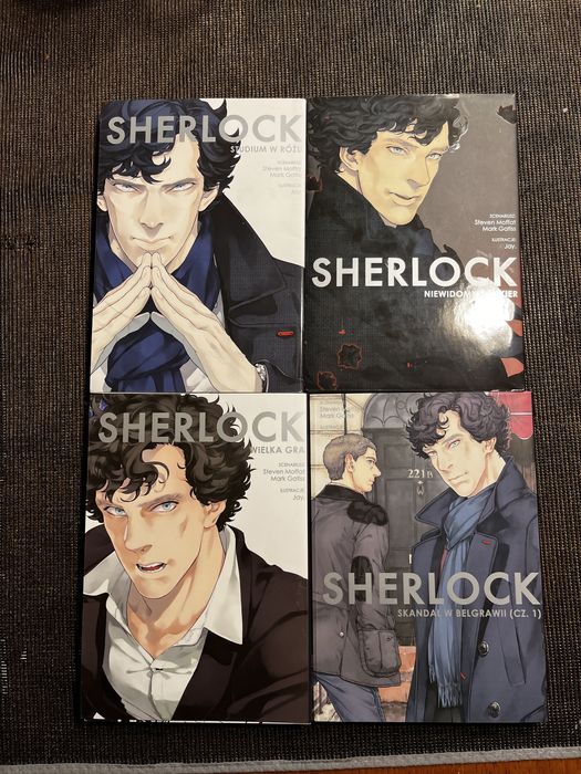Manga Sherlock tomy 1-4