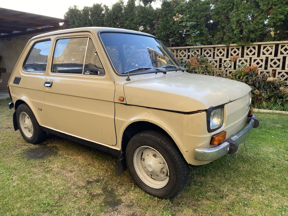 Fiat 126p I seria 1977r Licencja Fiat