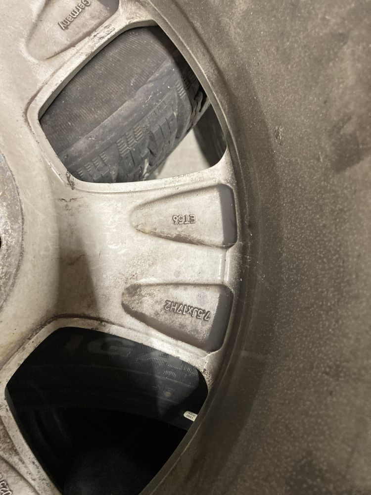 4x felgi audi 7.5x17 Szczecin