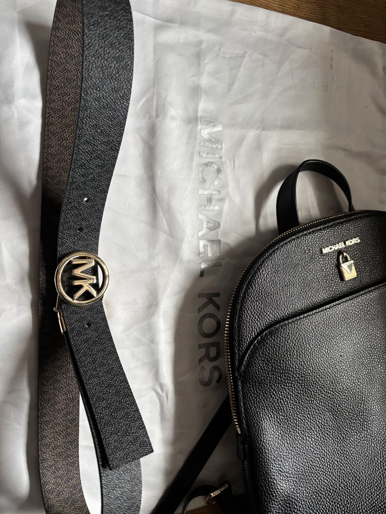 Michael Kors – Skórzany plecak w doskonałym stanie
