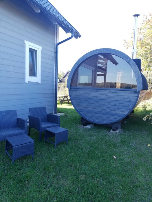 Domek z sauną i jacuzy w cenie;8-11.11 wolny termin!Widok na jezior