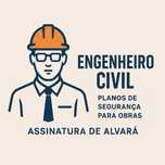 Engº Civil disponível para assinar alvará