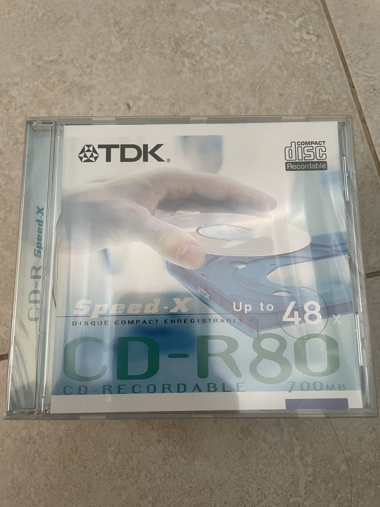 CD’s graváveis novos