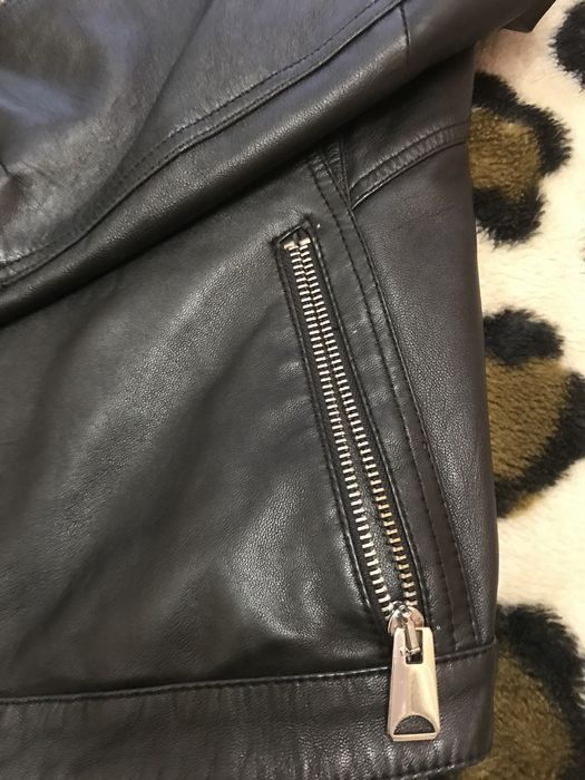 Кожаная куртка лёгкая(мото)Щкіряна куртка байкерська легка