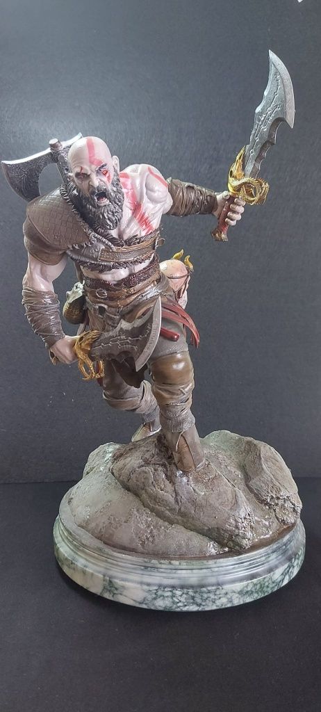 Esculturas Colecionáveis God of War KRATOS