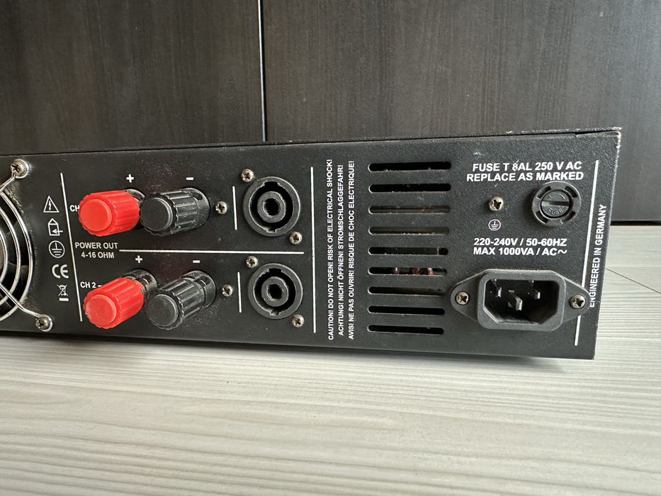 Końcówka Mocy Mc Crypt PA 12000 mk2 2x800w