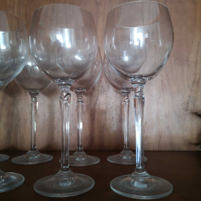 12 copos licor + 12 copos vinho