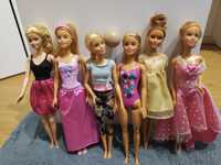 Lalki Barbie zestaw 6 sztuk