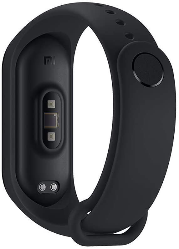 Silikonowa Opaska Zamienna Do Xiaomi Mi Band 4 / Mi Band 3 Czarny