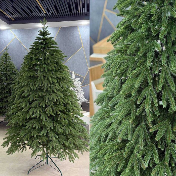 Ялинка лита штучна | Блакитна Засніжена Зелена | Преміальна якість!!!