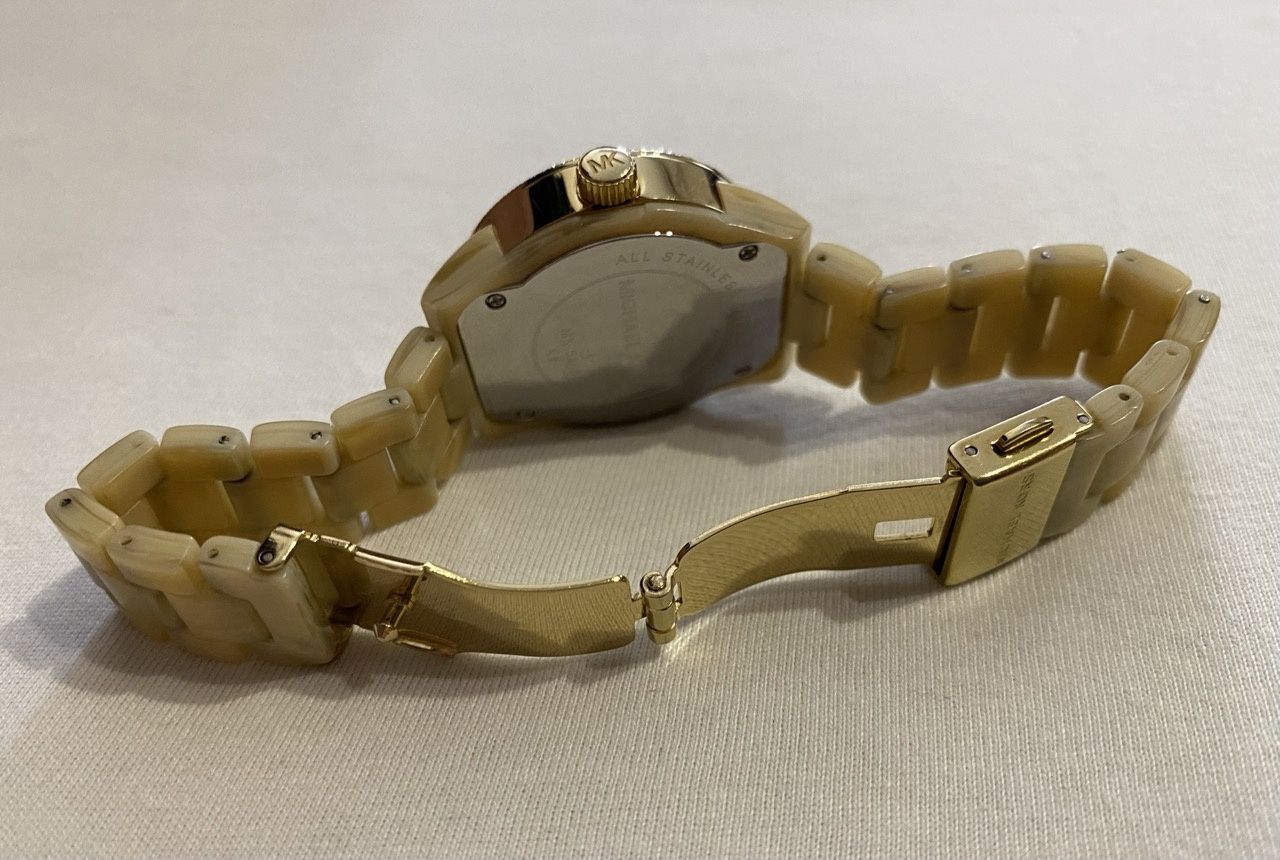 Оригинал Часы Michael Kors MK-5400 Swarovski Керамика Перламутр
