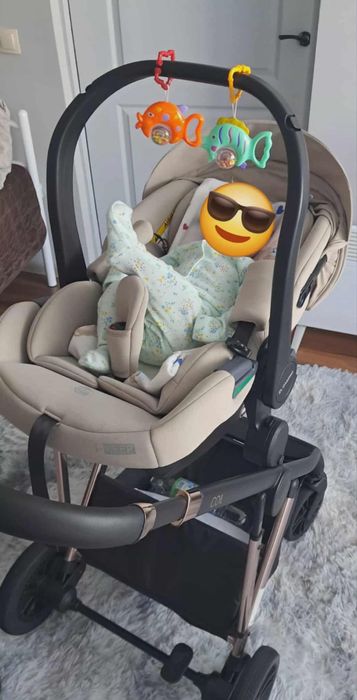 Дитяче автокрісло El Camino ME 1186 i-KEEP Melange Cashmere Beige