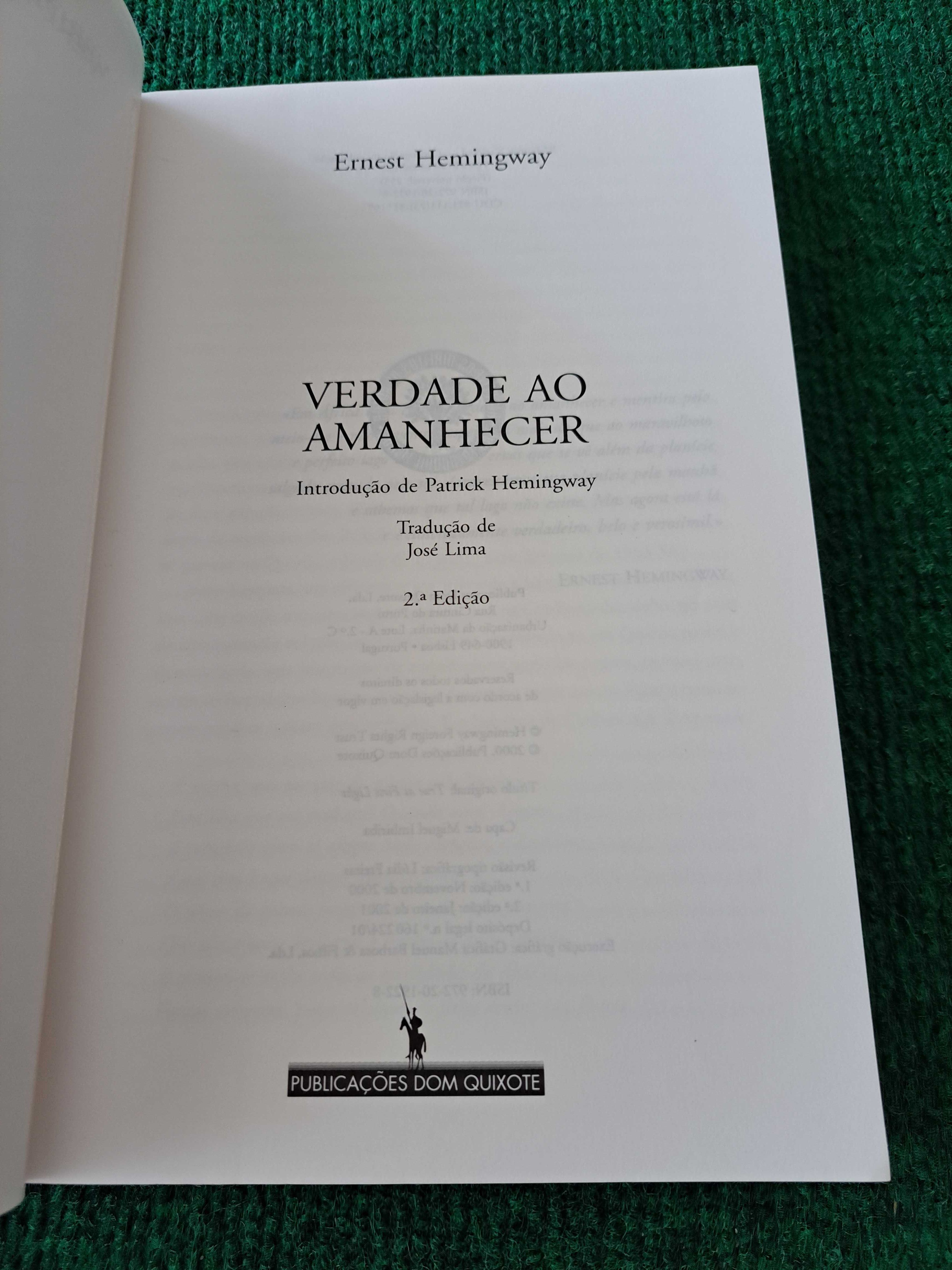 Verdade ao amanhecer - Ernest Hemingway