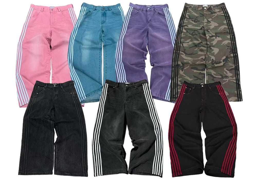 Штаны фосфор | 3 Цвета | Легкий/Утепленный вариант oversize trackpants