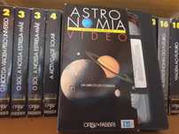 Colecção de Astronomia em cassetes VHS da Orbis Fabbri