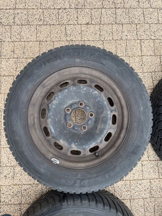 Felgi stalowe 5x108 + Opony Zimowe 195/65 R15" Ford Focus II MK2 04-11