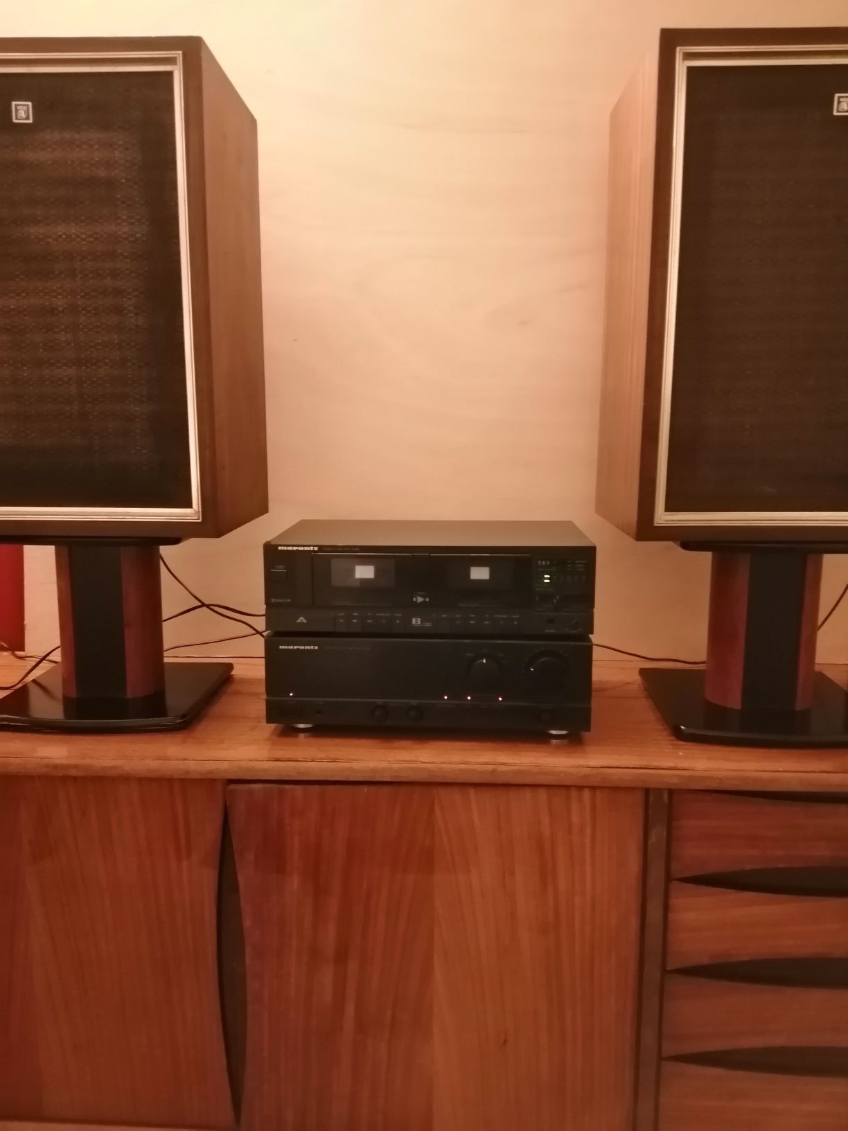 Duplo Deck cassetes Marantz SD-265