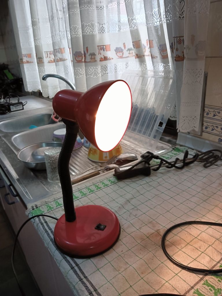 Candeeiro com lampada