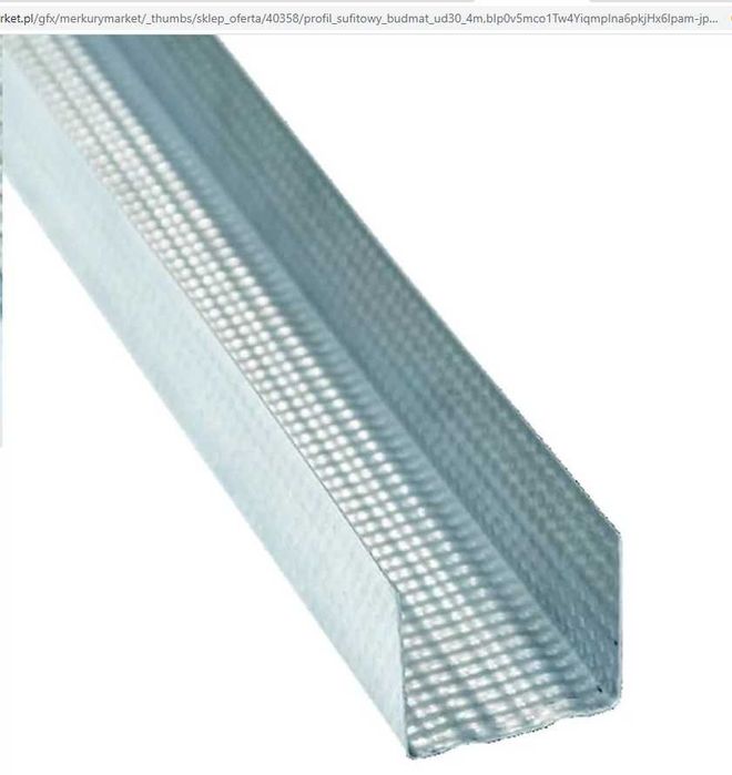 Profil sufitowy UD30 3mb 4mb